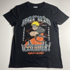 Vintage Y2K Naruto Shippuden Anime  Naruto Uzumaki Graphic tee Size S